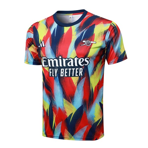 Camiseta Entrenamiento Arsenal 2025/26 Azul Rojo 3
